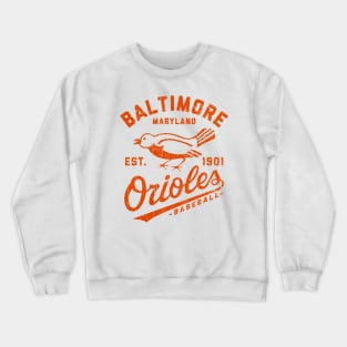 Baltimore Orioles Vintage Crewneck Sweatshirt